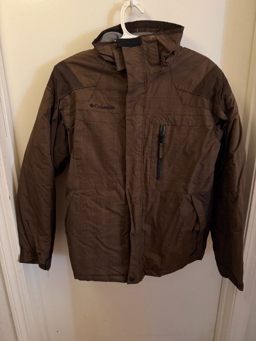 Columbia Brown Ski Jacket M 14-16